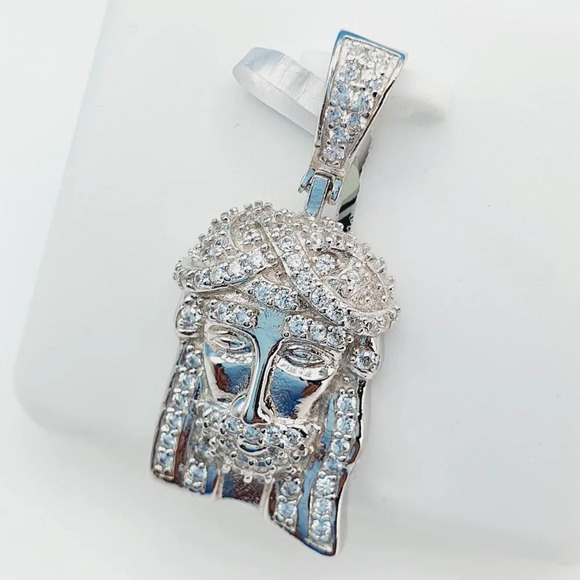 "925 Sterling Silver Cubic Zirconia Pendant, U19254760 - Picture 12 of 12